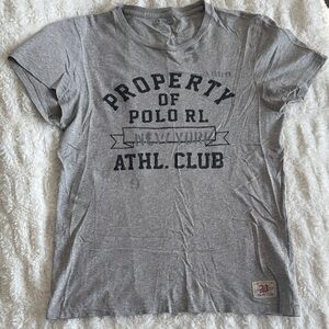 Polo by Ralph Lauren Gray Custom Fit T-Shirt